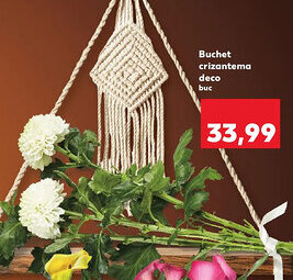 Kaufland Buchet crizantema deco Ofertă