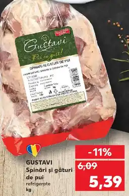 Kaufland GUSTAVI Spinări şi gâturi de pui Ofertă