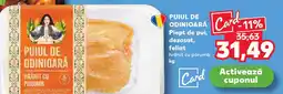 Kaufland PUIUL DE ODINIOARĂ Piept de pui, dezosat, feliat Ofertă