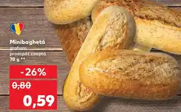 Kaufland Minibaghetă graham proaspăt coaptă Ofertă