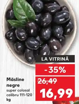 Kaufland Măsline negre Ofertă