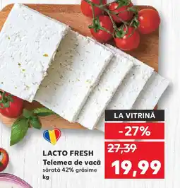 Kaufland LACTO FRESH Telemea de vacă Ofertă