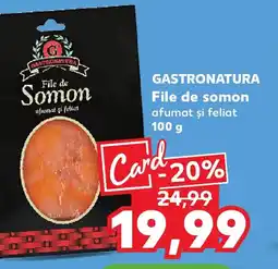 Kaufland GASTRONATURA File de somon afumat şi feliat Ofertă