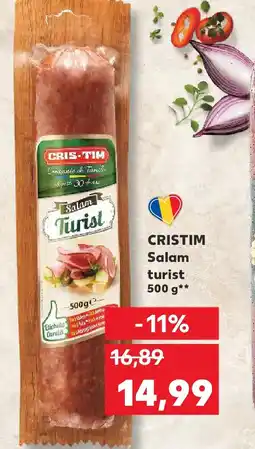 Kaufland CRISTIM Salam turist Ofertă