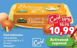 Kaufland Ouǎ delicioase Ofertă