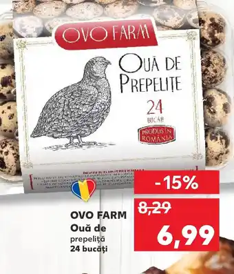 Kaufland OVO FARM Ouă de prepeliţă Ofertă