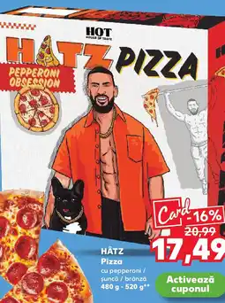 Kaufland HÂTZ Pizza Card 16% Ofertă