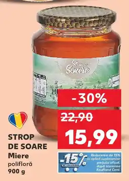 Kaufland STROP DE SOARE Miere polifloră Ofertă