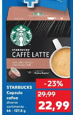 Kaufland STARBUCKS Capsule cafea Ofertă