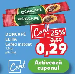 Kaufland DONCAFÉ ELITA Cafea instant pliculeţ Ofertă