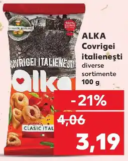Kaufland ALKA Covrigei italieneşti Ofertă