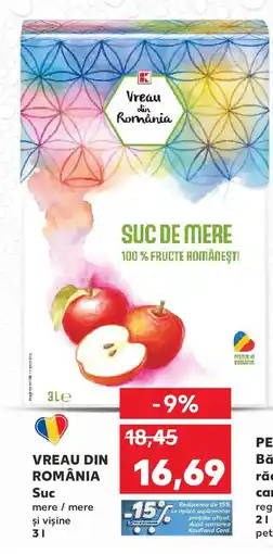 Kaufland VREAU DIN ROMÂNIA Suc Ofertă