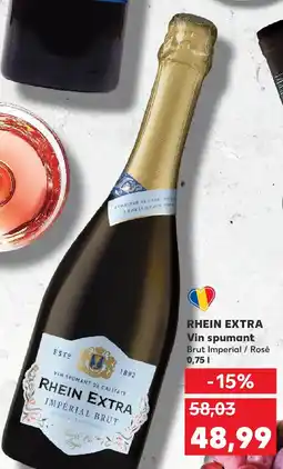 Kaufland RHEIN EXTRA Vin spumant Brut Imperial / Rosé Ofertă