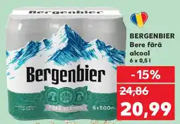Kaufland BERGENBIER Bere fără alcool Ofertă