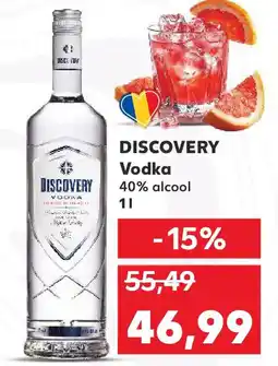 Kaufland DISCOVERY Vodka 40% alcool Ofertă