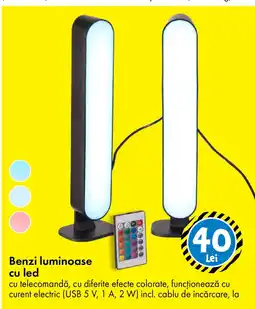 TEDI Benzi luminoase cu led Ofertă