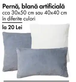 TEDI Pernă, blană artificială Ofertă