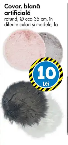 TEDI Covor, blană artificială Ofertă