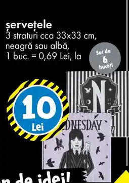 TEDI Serveţele Ofertă