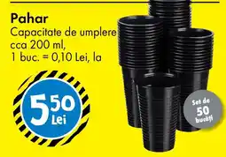 TEDI Pahar Ofertă