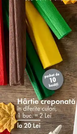 TEDI Hârtie creponată Ofertă
