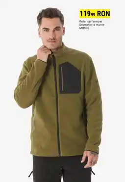 Decathlon Polar cu fermoar Drumeţie la munte MH500 Ofertă