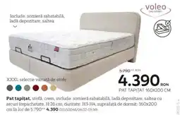 XXXLutz Pat tapițat Ofertă