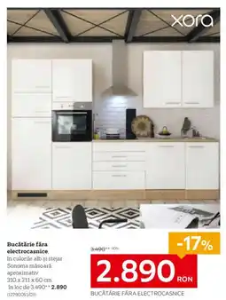 XXXLutz Bucătărie făra electrocasnice Ofertă