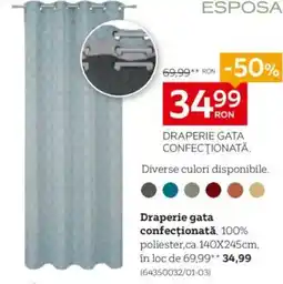 XXXLutz Draperie gata confecţionată Ofertă