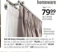 XXXLutz Set bare rotunde Ofertă