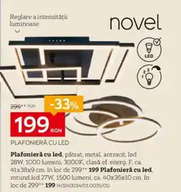 XXXLutz Plafonieră cu led Ofertă