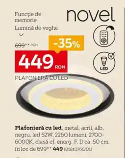 XXXLutz Plafonieră cu led Ofertă
