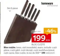 XXXLutz Bloc cuţite Ofertă