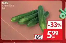 Auchan Fabio castraveti Ofertă