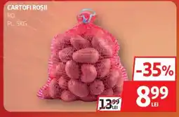Auchan Cartofi roşii Ofertă