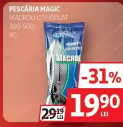 Auchan Pescăria magic macrou congelat 300-500 Ofertă