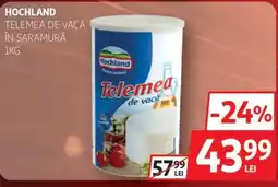 Auchan Hochland telemea de vacă în saramură Ofertă