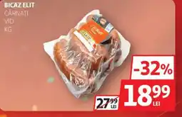 Auchan Bicaz elit cârnati vid Ofertă