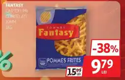 Auchan Fantasy cartofi pai congelaţi 10mm Ofertă