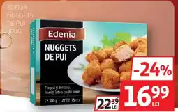 Auchan Edenia nuggets de pui Ofertă