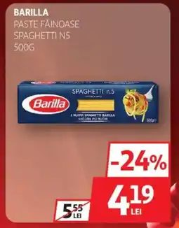 Auchan Barilla paste făinoase spaghetti N5 Ofertă