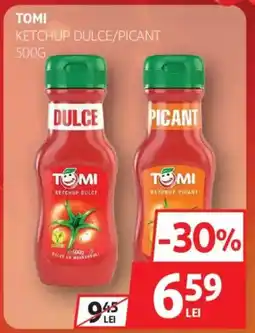 Auchan Tomi ketchup dulce/picant Ofertă