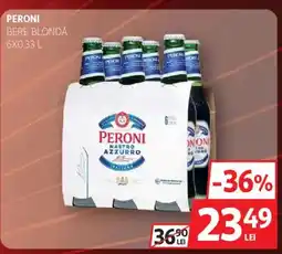 Auchan Peroni bere blondă Ofertă