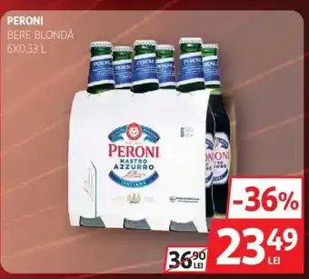 Auchan Peroni bere blondă Ofertă