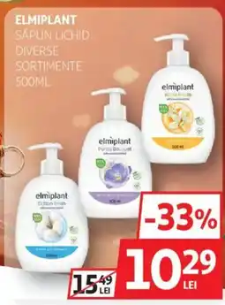 Auchan Elmiplant săpun lichid Ofertă
