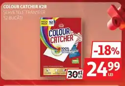 Auchan Colour Catcher K2R şervetele transfer Ofertă