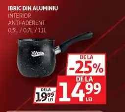 Auchan Ibric din aluminiu interior anti-aderent Ofertă