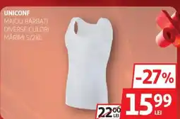 Auchan Uniconf maiou bărbaţi Ofertă