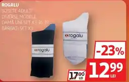 Auchan Rogalu şosete adulti Ofertă