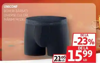 Auchan Uniconf boxeri bărbați Ofertă